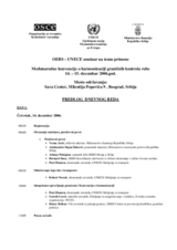 Draft agenda (sr)