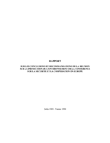 Meeting on the Protection of the Environment in Sofia (fr)