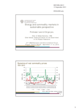 Presentation by Mr. Leonid Grigoryev, Chief Adviser, Analytical Center for the Government