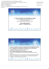 Presentation by Mr. Scott Foster, Director, Sustainable Energy Divison