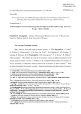 Presentation by Mr. Krysztof Michal Ksiezopolski, Assistant Professor, Institute of International Relations