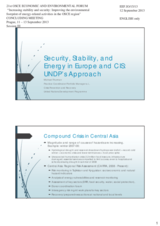 Presentation by Mr. Michael Thurman, Crisis Prevention and Recovery Practice Leader