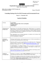 Logistical Modalities