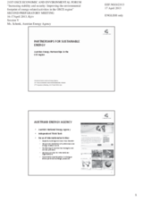 Presentation by Ms. Cornelia Schenk, MSc Scientific Expert