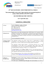 Logistical Modalities