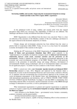 Contribution by Mr. Alexander Bakalov, Executive Manager