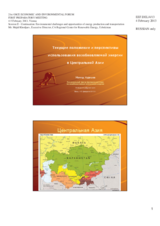 Presentation by Mr. Majid Khodjaev, CA Regional Center for Renewable Energy