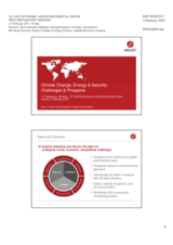 Presentation by Mr. Denis Taenzler, Head of Climate and Energy Policies