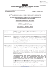 Logistical Modalities