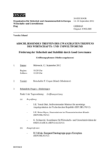 Journal of the Concluding Meeting of the 20th Economic and Environmental Forum