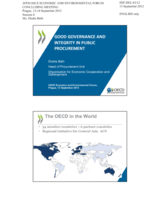 Presentation by Ms. Elodie Beth, Head of Procurement Unit