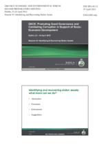 Presentation by Mr. James Mitra, Senior Manager, Financial Intelligence Unit, Serious Organised Crime Agency (SOCA)