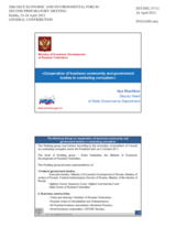 Presentation by Mr. Ilya Klochkov, Ministry of Economic Development