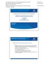 Presentation by Mr. Jan Jackholt