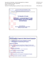 Presentation by Mr. Davor Dubravica, Ministry of Justice