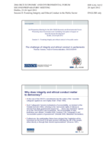 Presentation by Mr. Thomas Vennen