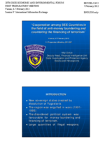 Presentation by Mr. Golub, State Investigation and Protection Agency