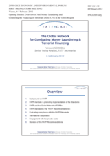 Presentation by Mr. Schmoll, Senior Policy Analyst