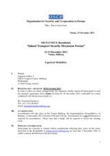 Logistical Modalities