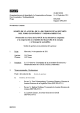 Journal of the Concluding Meeting of the 19th Economic and Environmental Forum