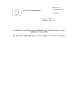 Background Material Mr. Niall Leonard, Directorate General for Mobility and Transport, European Commission, Belgium