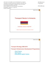 Contribution by Armenia