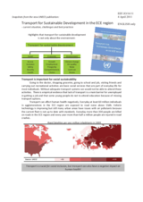 Contribution by UNECE, Snapshots from the New UNECE Publication