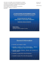 Presentation by Mr. Sergey Trubarov, Head of Transport Policy Department, Eurasian Economic Community (EurAsEC)