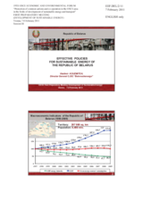 Presentation by Mr. Kouzmitch, General Director, CJSC "Belvneshenergo", Republic of Belarus on Effective Policies for Sustainable Energy of the Republic of Belarus