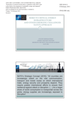 Presentation by Mr. Grubliauskas, Officer, Energy Security Section, Emerging Security Challenges Division, North Atlantic Treaty Organization (NATO)