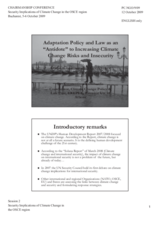 Presentation by Mr. Katsibardis, Co-ordinator, Climate Change Policy and Law Unit, EKEPEK - Panteion University of Athens