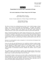 Statement by Amb. Tesoriere, Head of the OSCE Centre in Bishkek