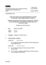 Journal of the 17th Economic and Environmental Forum, Part II, Athens