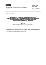 Statement by Mr. Davit Hakobyan, Deputy Head, Migration Agency at the Ministry of Territorial Administration, Armenia (ru)