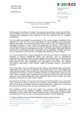 EU Closing Statement