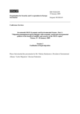 Presentation by Mr. Kurdyumov, President of International Alliance "Labor Migration", Russian Federation (ru)