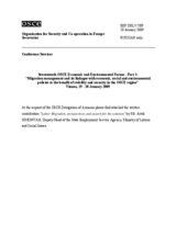 Contribution by Mr. Simonyan, Deputy Head of State Employement Service Agency, Ministry of Labour and Social Issues