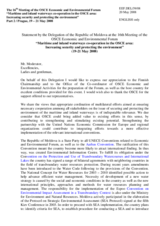 Statement by the Delegation of the Republic of Moldova