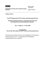 Concluding Statement by Aleksandr Opimakh, Deputy Permanent Representative of the Republic of Belarus to the OSCE (ru)