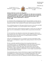 Concluding Statement by the Delegation of Canada