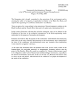 Closing Statement by the Delegation of Romania