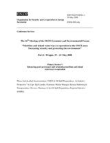 OSCE & Oil Spill Preparedness: An Industry Perspective