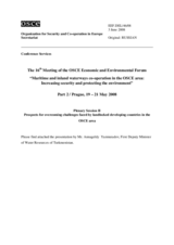 Prospects of co-operation of Turkmenistan for development of transport communications in Central-Asian region (ru)
