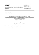 Presentation by Moldova