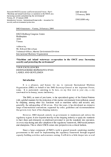 Address by Mr. Kleverlaan, Technical Officer, Marine Environment Division, International Maritime Organization (IMO)