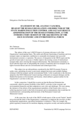 Statement by the Russian Federation