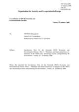 Introductory Note for the 16th EEF