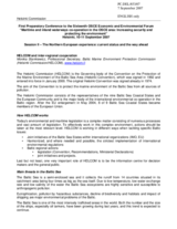 Presentation by Monika Stankiewicz, Baltic Marine Environment Protection Commission (Helsinki Commission/HELCOM), Finland (PC.DEL/853/07)