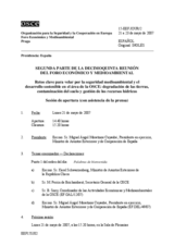 Journal - Part 2 of the 15th Economic Forum (es)