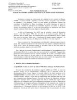 French Non-paper on Illicit Air Transport of SALW and their ammunitions (fr)
